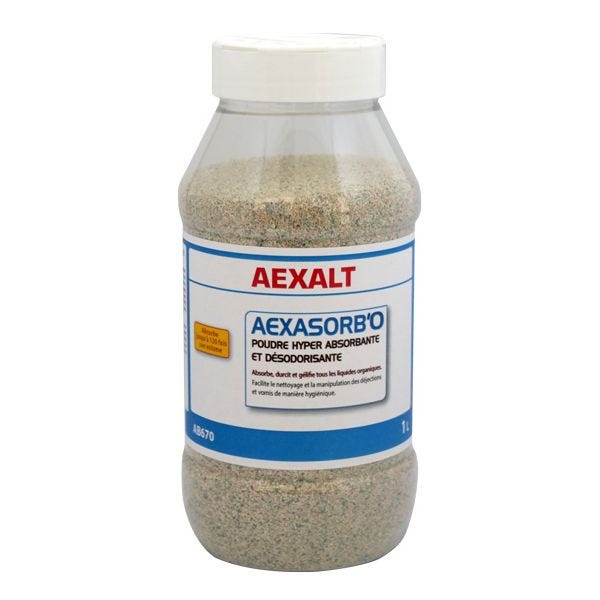 Absorbeur liquides organiques 1 Kg Aexalt