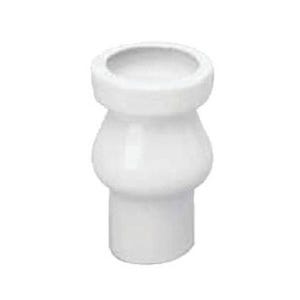 Pipe droite porcelaine D80 pour cuvette WC ASPIRAMBO - PORCHER - P286101