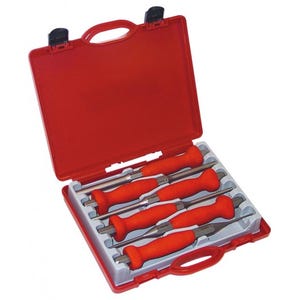 MOB - Coffret rouge 6 chasse-goupilles
