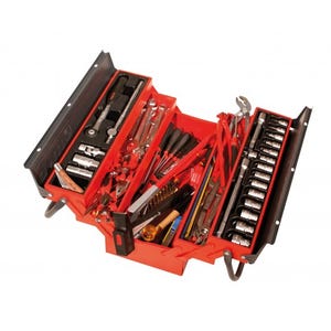 MOB - Boite à outils maintenance 5 cases 93 pieces - Réf: 9501093001