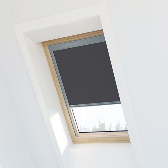 Store Occultant Gris Anthracite Compatible Velux ® 102 - Ossature Grise