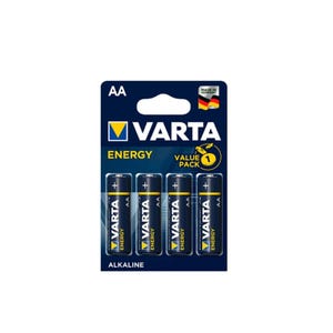 4 Piles LR06 AA VARTA Energy Value Pack