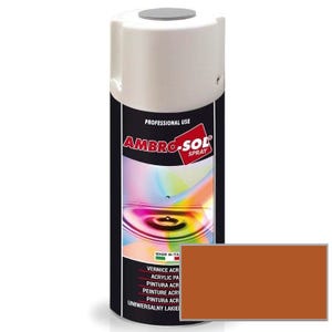 Peinture acrylique 400 ml multifonction RAL 8023 Brun Orange