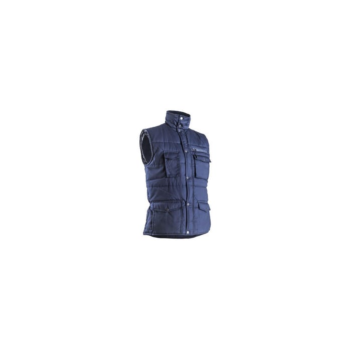 POLENA Gilet Froid marine, 65%PES/35%CO + Matelassage 190g/m² - COVERGUARD - Taille S