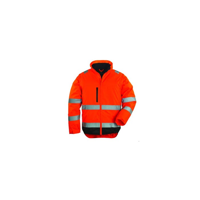 HI-WAY Xtra Veste 2/1, orange HV, Polyester Oxford 300D - COVERGUARD - Taille S
