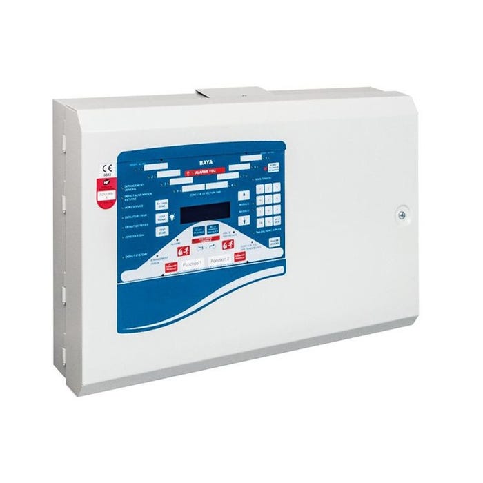 ECS/CMSI - Alarme Type 1 conventionnel 8 zones + batterie + AES NEUTRONIC