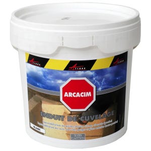 Enduit d'étanchéité hydrofuge pour support maçonné - ARCACIM - 5 kg - Gris - ARCANE INDUSTRIES