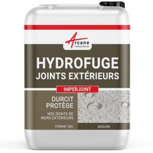Hydrofuge joint extérieur / Durcisseur joint farinant et friable - IMPERJOINT - 20 L (jusqu'à 100 m²) - - ARCANE INDUSTRIES