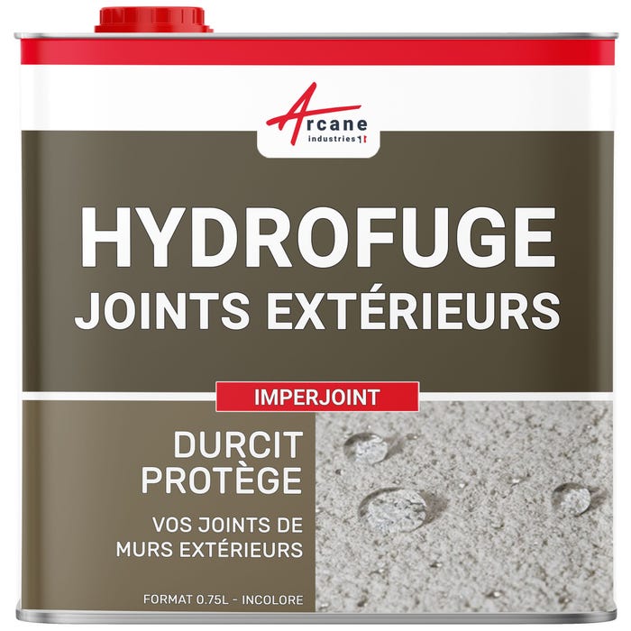 Hydrofuge joint extérieur / Durcisseur joint farinant et friable - IMPERJOINT - 0.75 L (jusqu'à 3.75 m²) - - ARCANE INDUSTRIES
