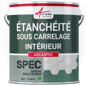 Etanchéité sous carrelage - SPEC étanchéité pour salle de bain / douche - ARCASPEC - 5 kg - - ARCANE INDUSTRIES