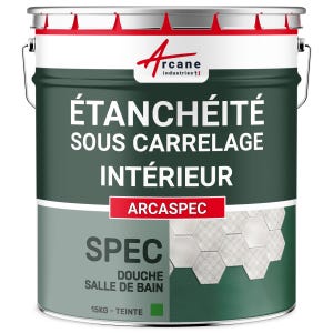 Etanchéité sous carrelage - SPEC étanchéité pour salle de bain / douche - ARCASPEC - 15 kg - - ARCANE INDUSTRIES