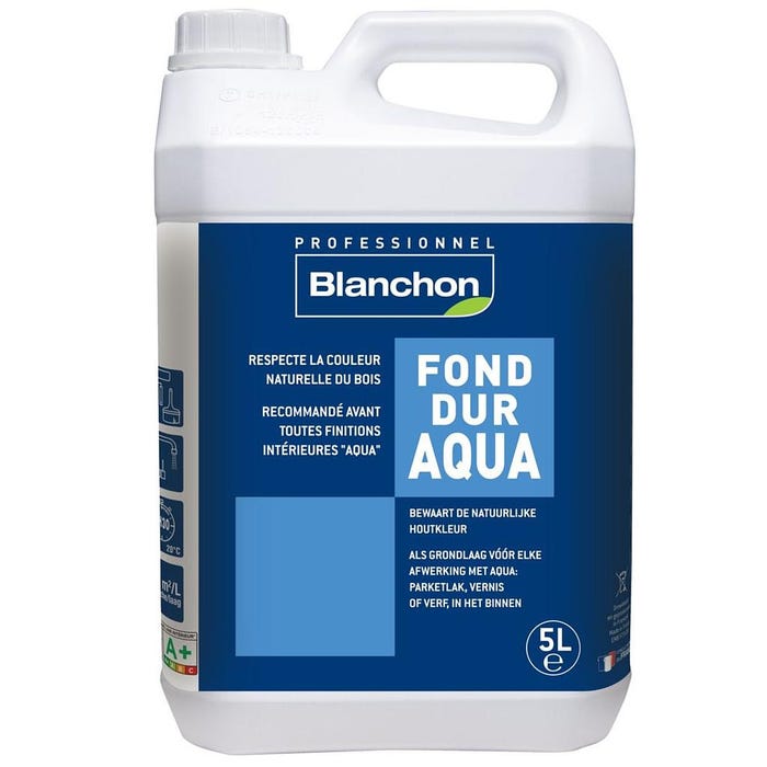Préparation bois Blanchon Fond Dur Aqua 5l incolore