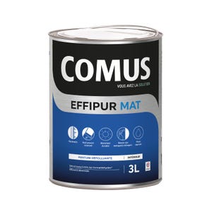EFFIPUR MAT 3L - Peinture dépolluante de protection et de décoration en phase aqueuse - COMUS