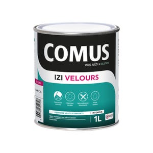 IZI'VELOURS 1L - Peinture acrylique d'aspect velours en phase aqueuse - COMUS