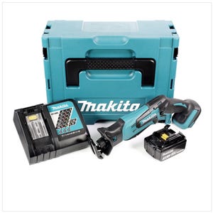 Makita DJR 183 RF1J Scie récipro sans fil 18V + 1x Batterie 3,0Ah + Chargeur + Makpac