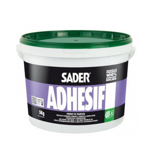 SADER ADHÉSIF 5KG Produit de maintien en phase aqueuse