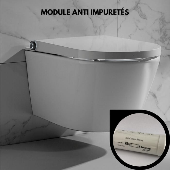 Filtre anti-impuretés pour cuvette WC Clean
