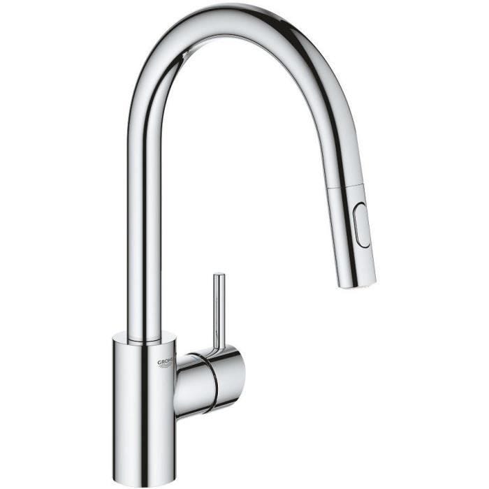 Concetto Mitigeur Évier C-Bec Douch.Dual GROHE - 31483002