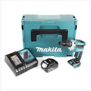 Makita DFS 251 RMJ 18 V Li-Ion Visseuses bardage Brushless + Coffret Makpac + 1x Batterie BL1840 4,0 Ah + Chargeur DC18RC