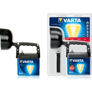 Projecteur-VARTA-Work Flex Light BL40-300lm-Autonomie 270h-Sangle de transport-LED hautes performances-Résiste a l'acide et l'h