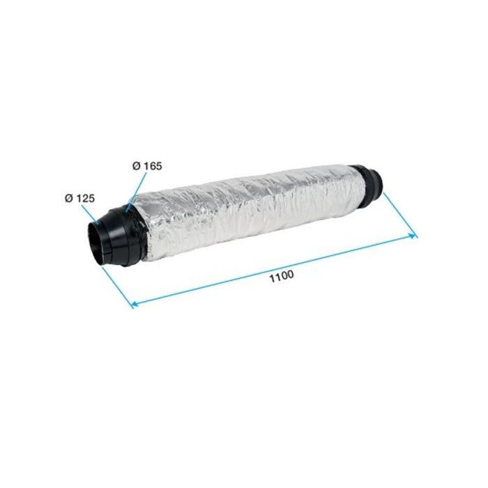 Liaison acoustique ⌀ 125 mm - ALDES - 11026002
