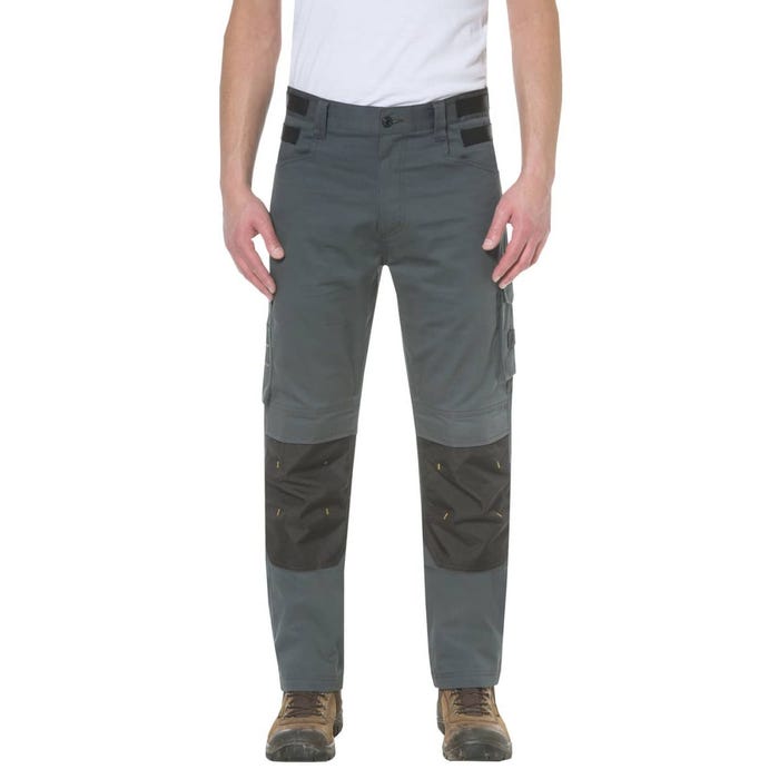 Pantalon de travail Custom Lite Gris et Noir - Caterpillar - Taille 44