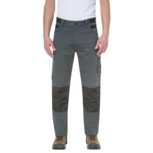 Pantalon de travail Custom Lite Gris et Noir - Caterpillar - Taille 40