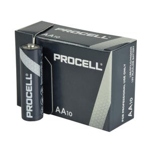 10 Piles Alcaline 1,5V AA Procell Duracell LR6
