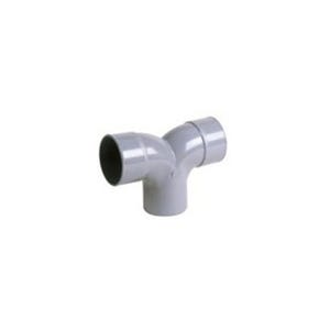 Coude Mâle / Femelle double parallèle PVC - Coude double à 90° - Diamètre : 100 mm