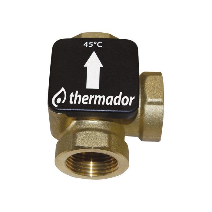 Vanne thermique Thermador T3361 Termovar 61°C 1''1/4 F 12m3/h