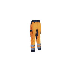 Pantalon haute visibilité HIBANA Orange et Marine - Coverguard - Taille S
