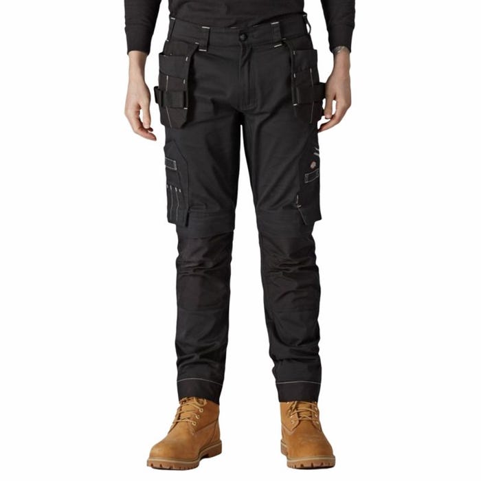 Dickies - Pantalon de travail noir holster UNIVERSAL FLEX - Noir - 43