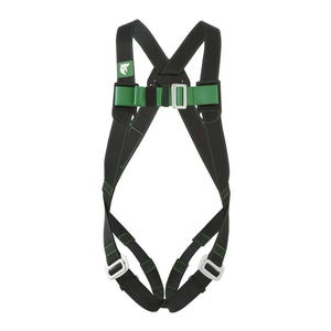 SPICA Coverguard 1-point fall arrest harness Noir / Vert Unique