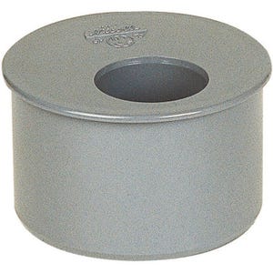 Tampon de réduction PVC gris - MF - Ø 93 - 50 mm - Girpi