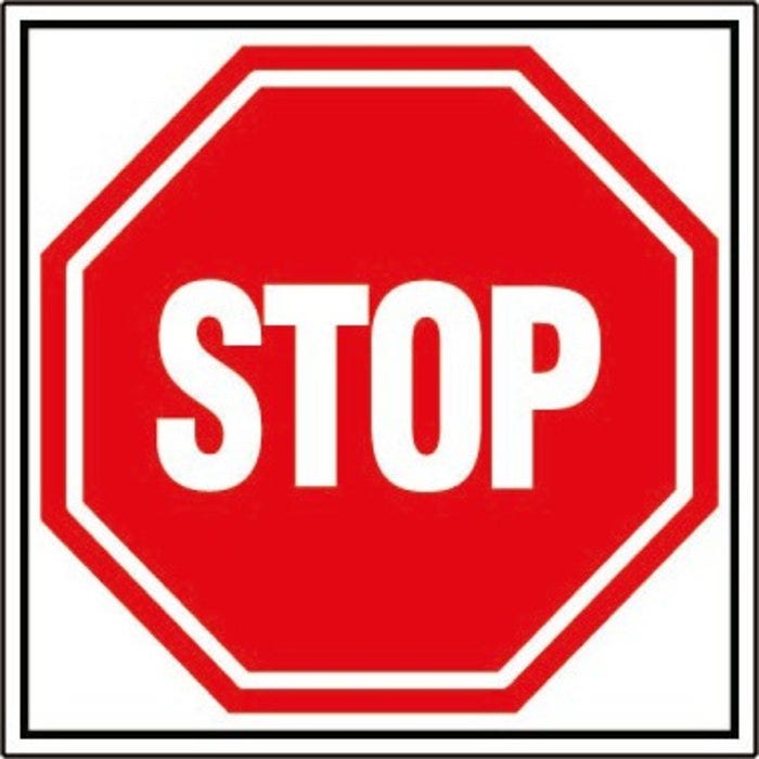 Panneaux information / obligation divers Novap - Stop - Octogonal