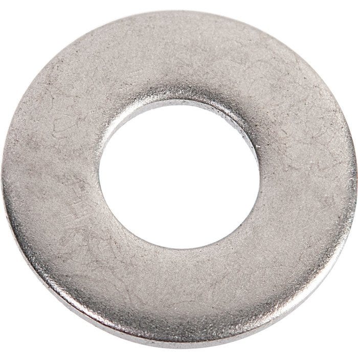 Rondelle plate inox - Viswood - Ø 10 mm