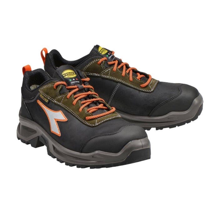 Chaussures imperméables thermo-isolantes SPORT DIATEX S3 Noir / Orange 44