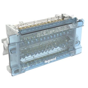 répartiteur modulaire - 4 pôles - 160a - 10 modules - legrand 400411