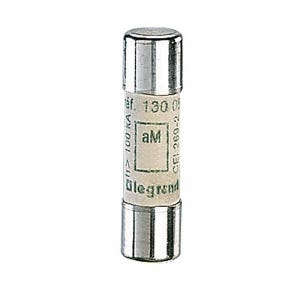 Legrand 013001 - Fusible Cylindrique Am 1a 10x38mm 500v - Sans Voyant