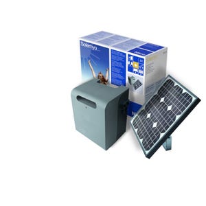 Kit alimentation solaire (panneau + batterie) Nice Solemyo