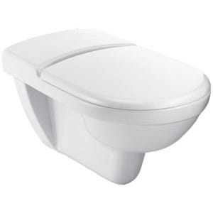 Cuvette WC suspendue longue PMR ODEON blanc - JACOB DELAFON - E1195-00