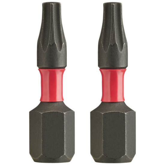Pack 2 embouts shockwave tx10 x 25 mm milwaukee - 4932430871