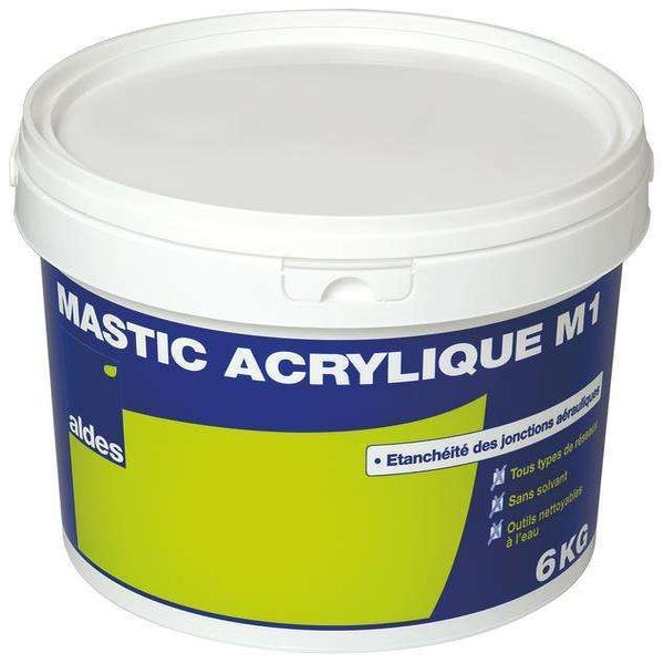 Mastic acrylique pot de 1kg - ALDES - 11091077 Mastic acrylique pot de 1kg