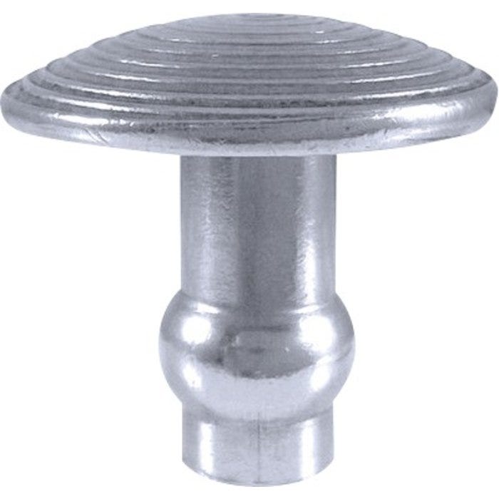 Clou podotactile métal - Wattelez - Pour éveil de vigilance - A frapper - 25 x 22,5 mm - Boîte de 250