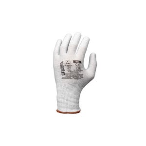 Lot de 10 paires de gants Eurolite EST70 13G polyester/carbone non enduit - Coverguard - Taille M-8