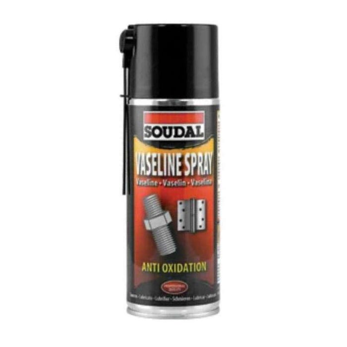 Spray Vaseline - Lubrifiant et protecteur transparent - Soudal - 0,4 L