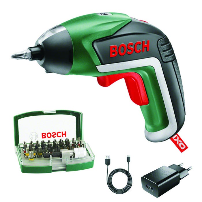 Visseuse sans fil Bosch IXO V 06039A800S + batterie, + accessoires