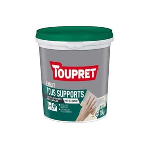 Enduit Multi-supports TOUPRET - 3 en 1 - 1,5Kg - BCUNIP1.5