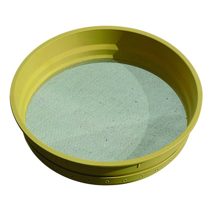 Tamis en plastique Tamiplast professionnel n°4 inter-mailles 6,3 mm 370501 Taliaplast