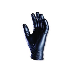 Gants nitrile noir 5900 non poudrés AQL 1.5 (boîte de 100 gants) - COVERGUARD - Taille M-8